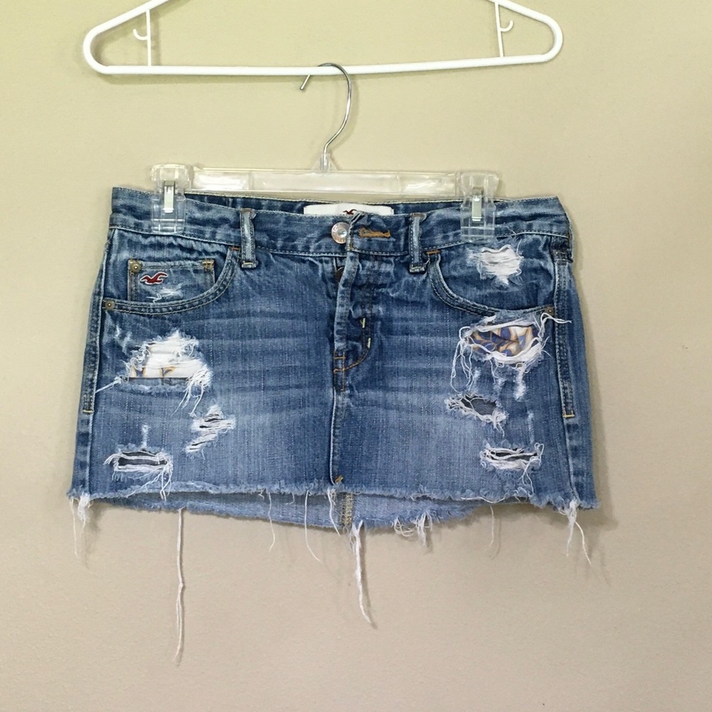 Hollister Jean Mini Skirt